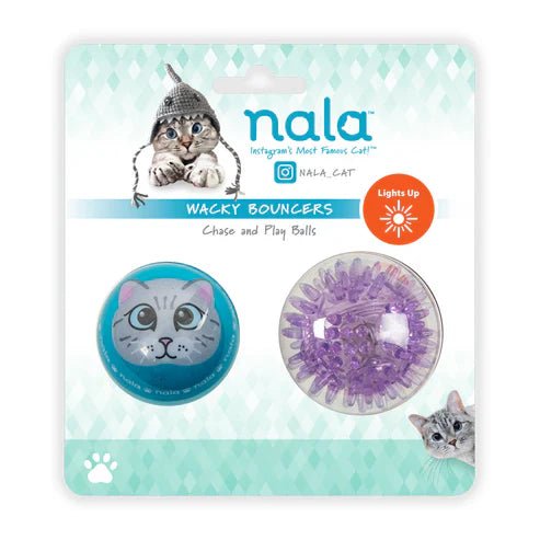 Hero Nala™ Wacky Bouncers Cat Toy (5.8L x 4.4W x 2.0L)