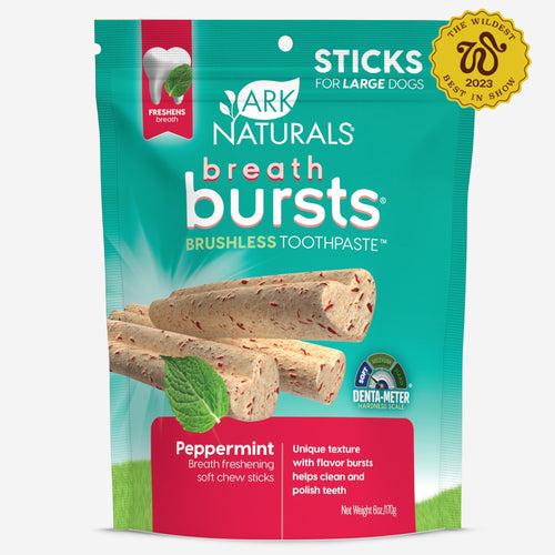 Ark Naturals Breath Bursts Peppermint Sticks Dog Treats 6 Oz Chicago IL Liz s Pet Shop