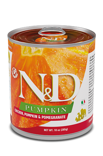 Farmina N&D Pumpkin Chicken, Pumpkin & Pomegranate Adult Wet Dog Food