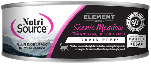 NutriSource® Scenic Meadow Grain Free Turkey, Duck & Rabbit Blend Canned Cat Food