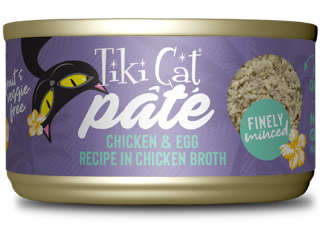 Tiki Cat® Pate Luau Chicken & Egg Pate Wet Cat Food