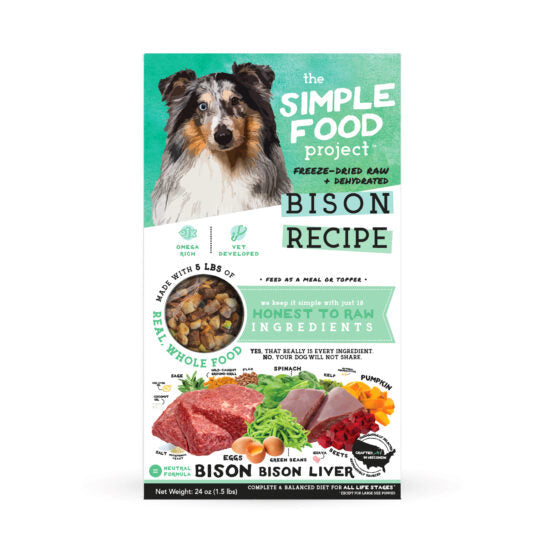 Herbsmith Simple Food Project D Bison Dog Food