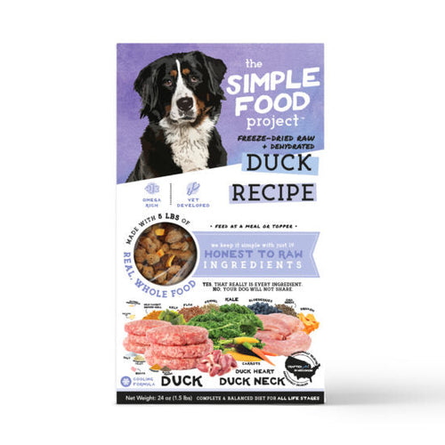 Herbsmith Simple Food Project D Duck Dog Food (24 oz)