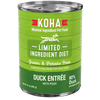 Koha Limited Ingredient Diet Duck Entrée for Dogs