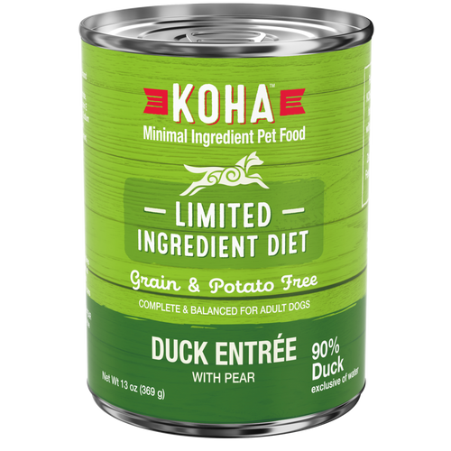 Koha Limited Ingredient Diet Duck Entrée for Dogs