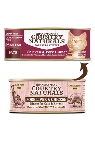 Grandma Mae's Country Naturals Chicken & Pork Dinner