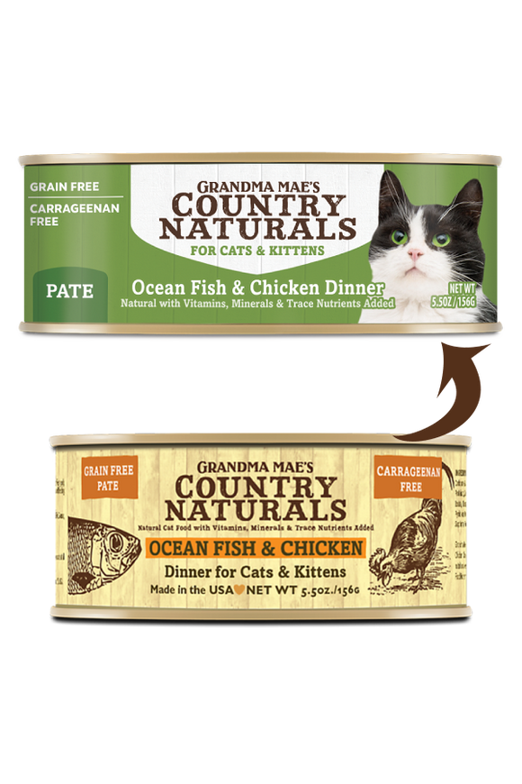 Grandma Mae's Country Naturals Ocean Fish & Chicken Dinner