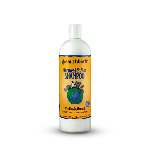 Earthbath Vanilla & Almond Oatmeal & Aloe Shampoo for Dogs and Cats