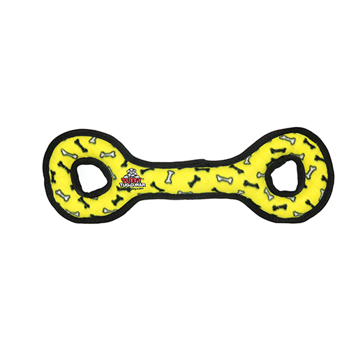 Tuffy® Tug-O-War Yellow Dog Toy (Yello Bone)