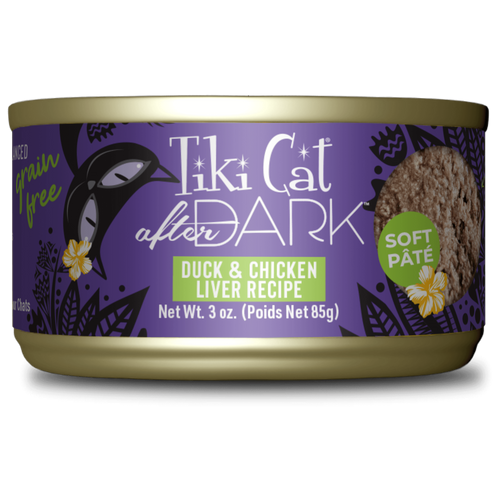 Tiki Cat® After Dark™ Pâté Duck & Chicken Liver Recipe Wet Cat Food (3 oz)