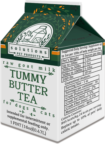 Solutions Pet Products Tummy Butter Tea Supplement