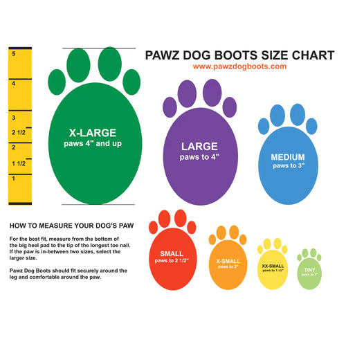 Pawz XS Size Rubber Boots