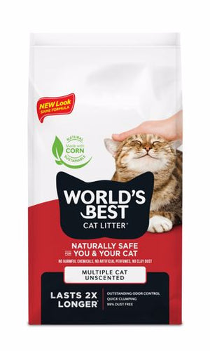 World's Best Multiple Cat Clumping Formula Cat Litter