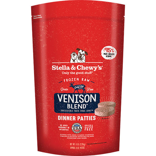 Stella & Chewy's Venison Blend Dinner Patties Freeze Dried Dog Food