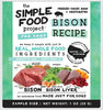 Herbsmith Simple Food Project D Bison Dog Food