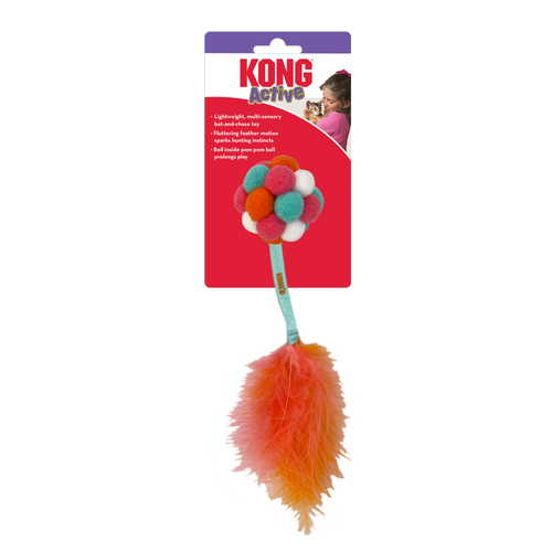 KONG Cat Active Bubble Ball Assorted Cat Toy (One Size)