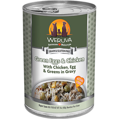 Weruva Green Eggs and Chicken Canned Dog Food