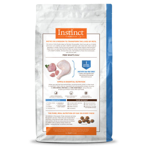 Nature's Variety Instinct Limited Ingredient Diet Turkey Recipe Dry Cat Food