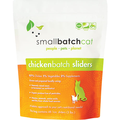 Smallbatch ChickenBatch Frozen Cat Food
