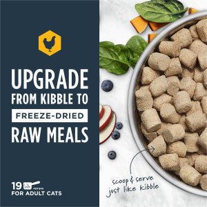 Instinct® Raw Freeze-Dried Meals Cage-Free Chicken Recipe for Cats (9.5 oz.)