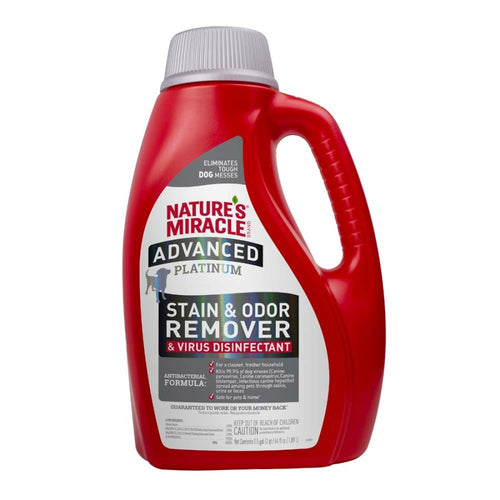 Nature's Miracle Advanced Platinum Stain & Odor Remover & Virus Disinfectant - Dog