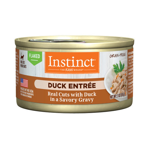 Nature's Variety Instinct Flaked Duck Entrée Wet Cat Food