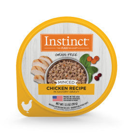 Nature's Variety Instinct Original Minced Cups Chicken Wet Cat Food