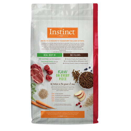 Nature's Variety Instinct Be Natural Beef & Barley Recipe Dry Dog Food