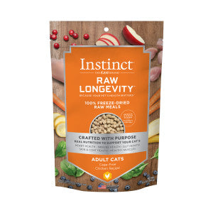 Instinct Raw Longevity Adult Freeze-Dried Chicken Bites Cat Food