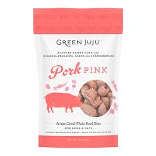 Green Juju Pork Pink Freeze Dried Whole Food Bites