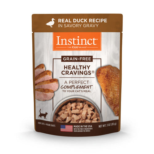 Nature's Variety Instinct Healthy Cravings Duck Wet Cat Food Topper