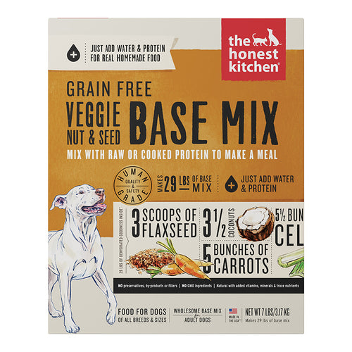 The Honest Kitchen Grain Free Veggie, Nut & Seed Recipe Dog Food Base Mix