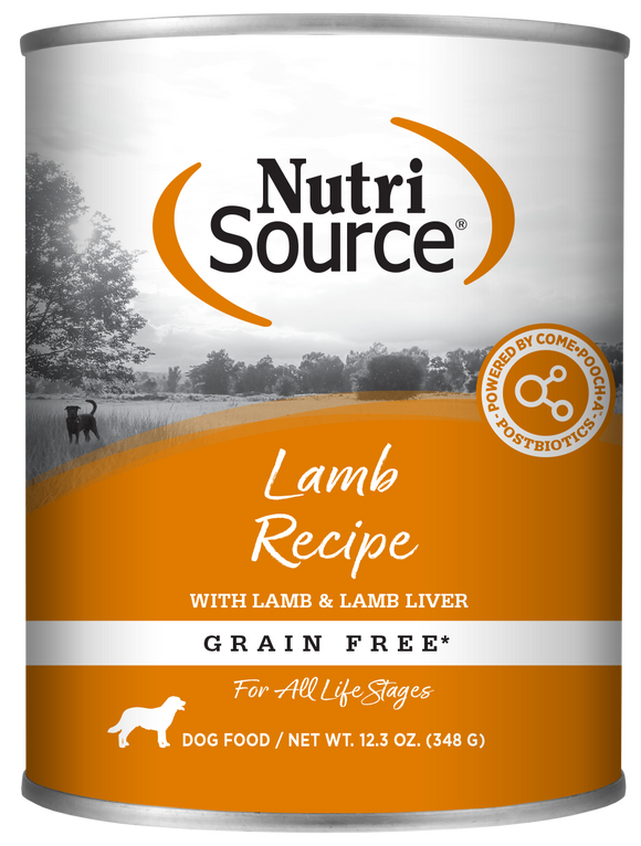 NutriSource® Lamb Formula Healthy Grain Free Wet Dog Food