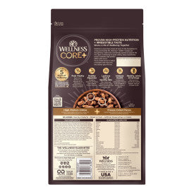 Wellness CORE+ Grain Free Wild Game Duck, Turkey, Boar & Rabbit