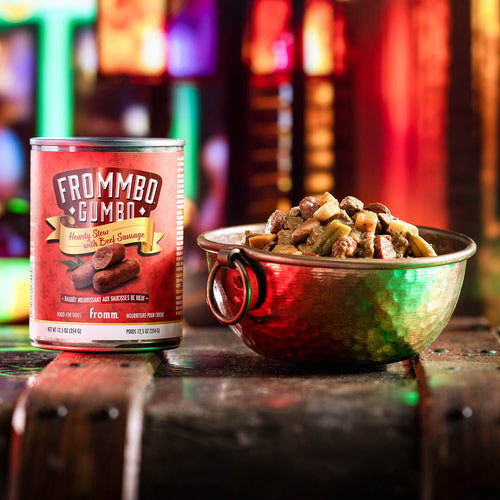 Fromm Frommbo™ Gumbo Hearty Stew with Pork Sausage Dog Food (12.5 oz Case of 12)