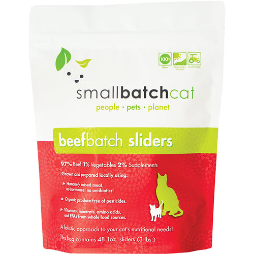 Smallbatch Frozen BeefBatch Cat Food