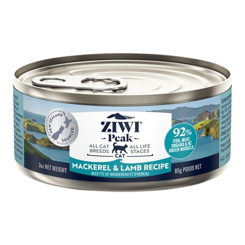 ZIWI® Peak Mackerel & Lamb Recipe Canned Wet Cat food
