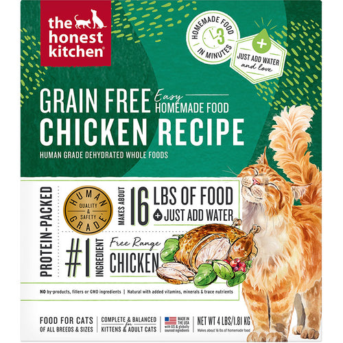 The Honest Kitchen Grain Free Chicken Recipe Dehydrated Cat Food
