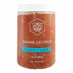 Savage Cat Food Rabbit + Lamb Tubs