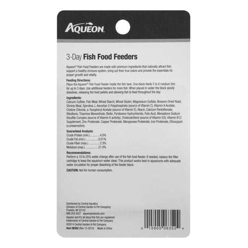 Aqueon Tropical or Goldfish Vacation Feeders