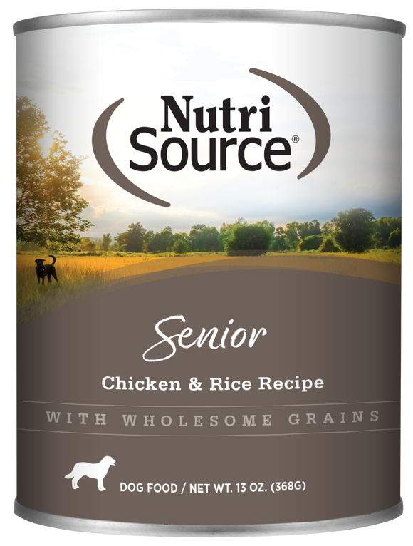 NutriSource® Senior Formula Healthy Wet Dog Food