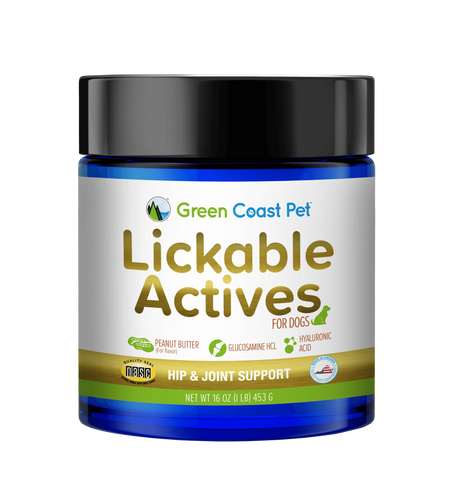 Green Coast Lickable Actives- Hip/Joint & Discomfort Support