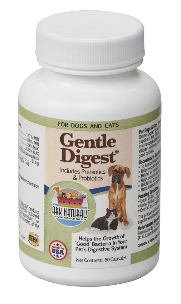 Ark Naturals Gentle Digest Supplements For Dogs & Cats