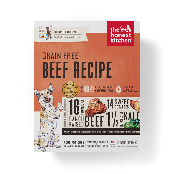 The Honest Kitchen LOVE Grain Free Beef All Life Stages Dog Food