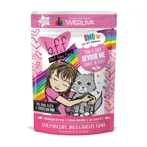 Weruva BFF Tuna & Duck Devour Me Pouches Wet Cat Food