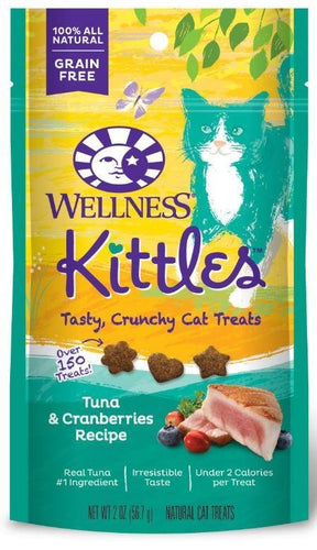 Wellness Kittles Grain Free Tuna and Cranberries Natural Cat Treats