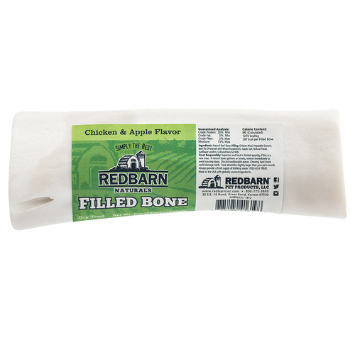 Redbarn Natural Filled Bone Chicken & Apple Flavor