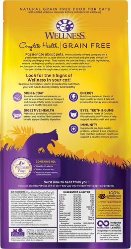 Wellness Complete Health Grain Free Adult Salmon & Salmon Liver Adult Dry Cat Food