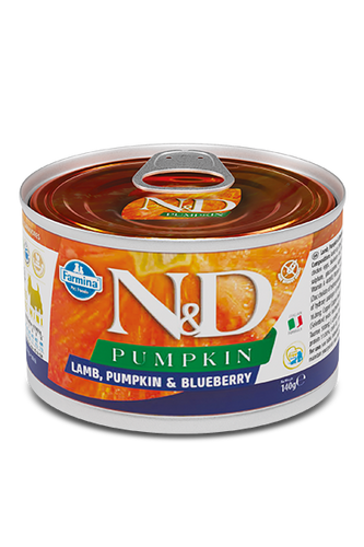 Farmina N&D Pumpkin Lamb, Pumpkin & Blueberry Adult Mini Wet Dog Food