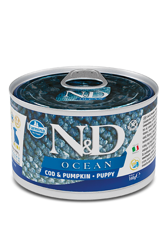 Farmina N&D Ocean Dog Cod & Pumpkin Puppy Mini Wet Food